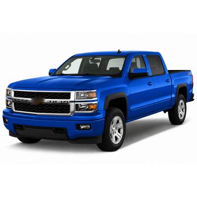 Black Horse Off Road - OE Factory Style Fender Flares-Black-2007-2013 Chevrolet Silverado 1500-2500 HD-3500 HD|Black Horse Off Road - Image 2