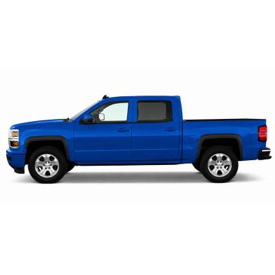 Black Horse Off Road - OE Factory Style Fender Flares-Black-2007-2013 Chevrolet Silverado 1500-2500 HD-3500 HD|Black Horse Off Road - Image 3