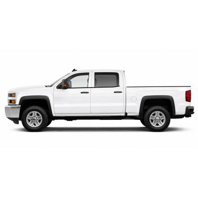 Black Horse Off Road - OE Factory Style Fender Flares-Black-2014-2016 Chevrolet Silverado 1500-2500 HD-3500 HD|Black Horse Off Road - Image 3