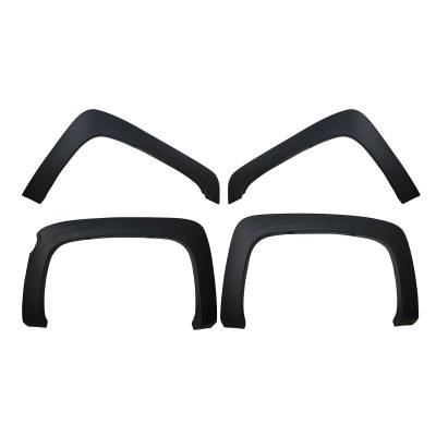 Black Horse Off Road - OE Factory Style Fender Flares-Black-2014-2016 Chevrolet Silverado 1500-2500 HD-3500 HD|Black Horse Off Road - Image 7
