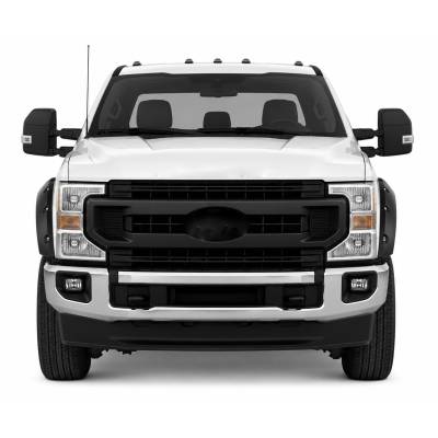 Black Horse Off Road - FENDER FLARES RIVETED Style-Black-2007-2013 Toyota Tundra|Black Horse Off Road - Image 3