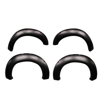 Black Horse Off Road - FENDER FLARES RIVETED Style-Black-2007-2013 Toyota Tundra|Black Horse Off Road - Image 16