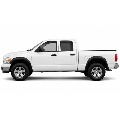 Black Horse Off Road - FENDER FLARES RIVETED Style-Black-2002-2008 Dodge Ram 1500|2003-2009 Dodge Ram 2500-3500|Black Horse Off Road - Image 4