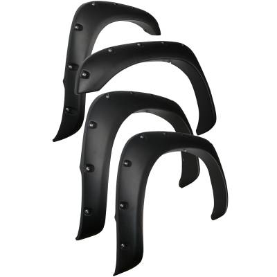 Black Horse Off Road - FENDER FLARES RIVETED Style-Black-2002-2008 Dodge Ram 1500|2003-2009 Dodge Ram 2500-3500|Black Horse Off Road - Image 9