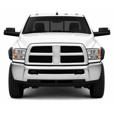 Black Horse Off Road - FENDER FLARES RIVETED Style-Matte Black-2010-2018 Dodge Ram 2500-3500|Black Horse Off Road - Image 4