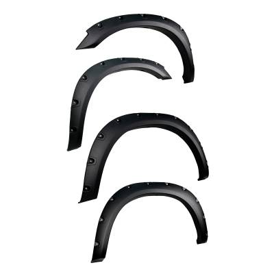 Black Horse Off Road - FENDER FLARES RIVETED Style-Matte Black-2010-2018 Dodge Ram 2500-3500|Black Horse Off Road - Image 15
