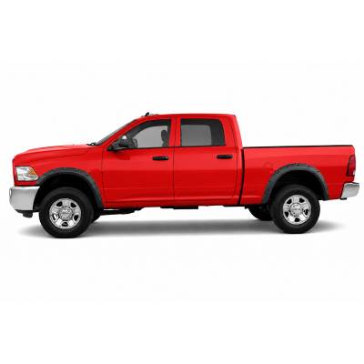 Black Horse Off Road - FENDER FLARES RIVETED Style-Black-2009-2018 Dodge Ram 1500|Black Horse Off Road - Image 3