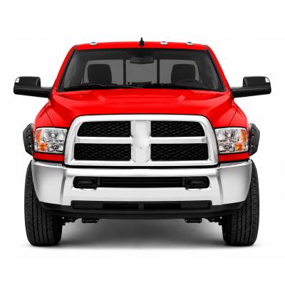 Black Horse Off Road - FENDER FLARES RIVETED Style-Black-2009-2018 Dodge Ram 1500|Black Horse Off Road - Image 4