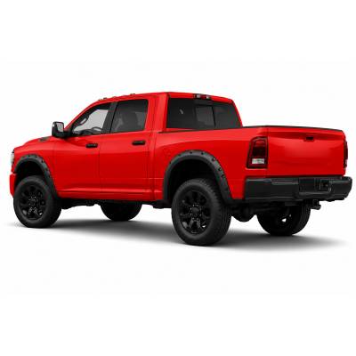 Black Horse Off Road - FENDER FLARES RIVETED Style-Black-2019-2026 Ram 2500-3500|Black Horse Off Road - Image 2