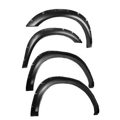 Black Horse Off Road - FENDER FLARES RIVETED Style-Black-2019-2026 Ram 2500-3500|Black Horse Off Road - Image 12