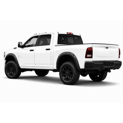 Black Horse Off Road - FENDER FLARES RIVETED Style-Black-2019-2022 Ram 2500-3500|Black Horse Off Road - Image 2