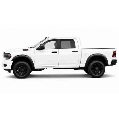 Black Horse Off Road - FENDER FLARES RIVETED Style-Black-2019-2022 Ram 2500-3500|Black Horse Off Road - Image 5