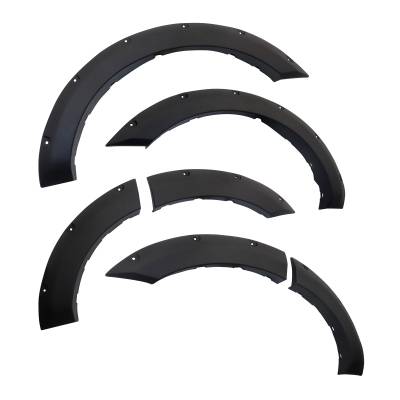 Black Horse Off Road - FENDER FLARES RIVETED Style-Black-2019-2022 Ram 2500-3500|Black Horse Off Road - Image 18