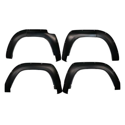 Black Horse Off Road - FENDER FLARES RIVETED Style-Black-2014-2023 Toyota 4Runner|Black Horse Off Road - Image 6
