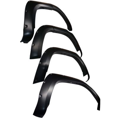 Black Horse Off Road - FENDER FLARES RIVETED Style-Black-2014-2023 Toyota 4Runner|Black Horse Off Road - Image 7