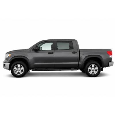 Black Horse Off Road - FENDER FLARES RIVETED Style-Black-2007-2013 Toyota Tundra|Black Horse Off Road - Image 2