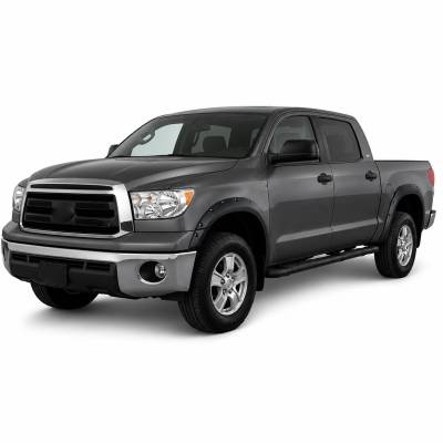 Black Horse Off Road - FENDER FLARES RIVETED Style-Black-2007-2013 Toyota Tundra|Black Horse Off Road - Image 3