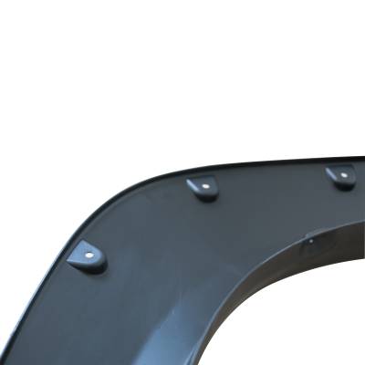 Black Horse Off Road - FENDER FLARES RIVETED Style-Black-2007-2013 Toyota Tundra|Black Horse Off Road - Image 10