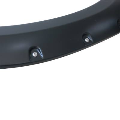 Black Horse Off Road - FENDER FLARES RIVETED Style-Black-2007-2013 Toyota Tundra|Black Horse Off Road - Image 15