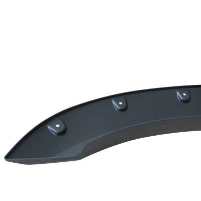 Black Horse Off Road - FENDER FLARES RIVETED Style-Black-2007-2013 Toyota Tundra|Black Horse Off Road - Image 17
