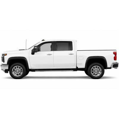 Black Horse Off Road - FENDER FLARES RIVETED Style-Black-2020-2026 Chevrolet Silverado 2500HD/3500HD|Black Horse Off Road - Image 3
