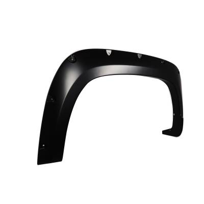 Black Horse Off Road - FENDER FLARES RIVETED Style-Black-2020-2026 Chevrolet Silverado 2500HD/3500HD|Black Horse Off Road - Image 10