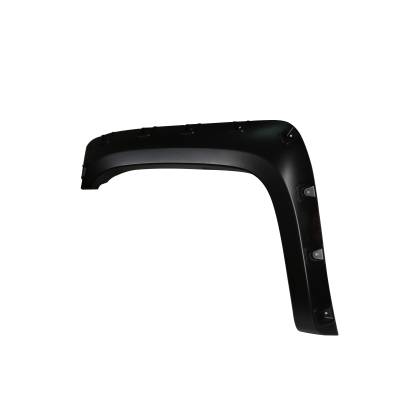 Black Horse Off Road - FENDER FLARES RIVETED Style-Black-2007-2014 Chevrolet Silverado 1500-2500-3500|Black Horse Off Road - Image 9