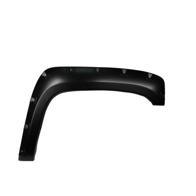 Black Horse Off Road - FENDER FLARES RIVETED Style-Black-2007-2014 Chevrolet Silverado 1500-2500-3500|Black Horse Off Road - Image 12
