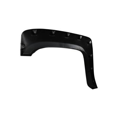 Black Horse Off Road - FENDER FLARES RIVETED Style-Black-2007-2014 Chevrolet Silverado 1500-2500-3500|Black Horse Off Road - Image 13
