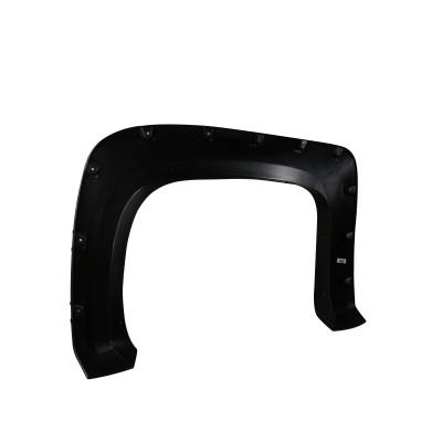 Black Horse Off Road - FENDER FLARES RIVETED Style-Black-2007-2014 Chevrolet Silverado 1500-2500-3500|Black Horse Off Road - Image 15