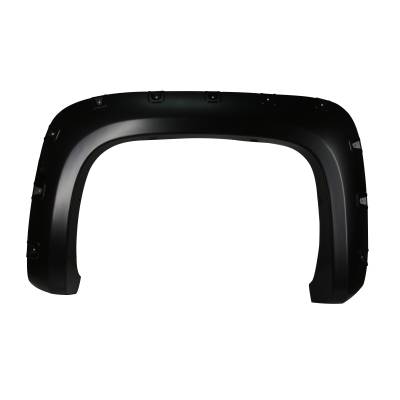 Black Horse Off Road - FENDER FLARES RIVETED Style-Black-2007-2014 Chevrolet Silverado 1500-2500-3500|Black Horse Off Road - Image 17