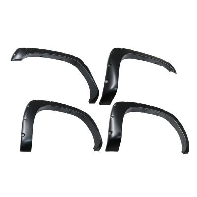 Black Horse Off Road - FENDER FLARES RIVETED Style-Black-2003-2006 Chevrolet Silverado 1500|Black Horse Off Road - Image 8