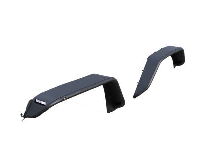Black Horse Off Road - Full Set Tubular Fender Flares - Front & Rear-Matte Black-2020-2026 Jeep Gladiator|Black Horse Off Road - Image 9