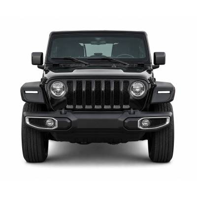 Black Horse Off Road - Front & Rear Tubular Fender Flares-Matte Black-2018-2026 Jeep Wrangler|Black Horse Off Road - Image 9