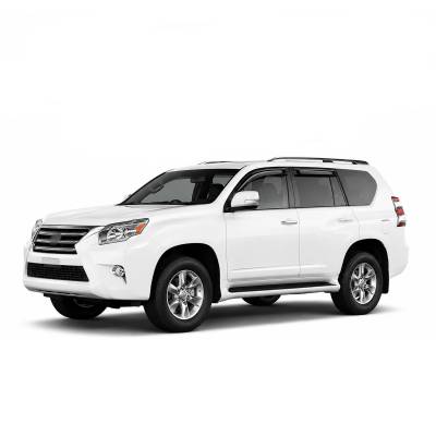 Black Horse Off Road - Black Horse Off Road [BHOR] |Tape On Rain Guard/Wind Deflectors|2010-2022 Lexus GX460 |Smoke,4Pcs|#10-GX460 - Image 2