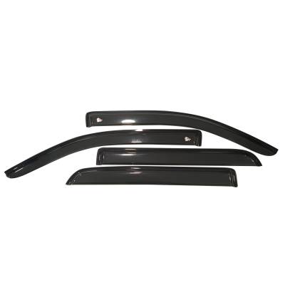 Black Horse Off Road - Black Horse Off Road [BHOR] |Tape On Rain Guard/Wind Deflectors|2009-2014 Ford F-150 SuperCrew/2010-2014 Ford F-150 SuperCrew|Smoke,4Pcs|#14-94155 - Image 13