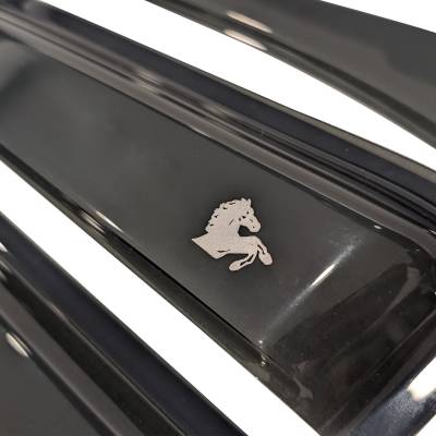 Black Horse Off Road - Black Horse Off Road [BHOR] |Tape On Rain Guard/Wind Deflectors|2009-2014 Ford F-150 SuperCrew/2010-2014 Ford F-150 SuperCrew|Smoke,4Pcs|#14-94155 - Image 15