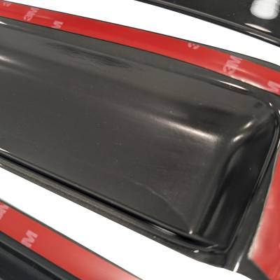 Black Horse Off Road - Black Horse Off Road [BHOR] |Tape On Rain Guard/Wind Deflectors|2009-2014 Ford F-150 SuperCrew/2010-2014 Ford F-150 SuperCrew|Smoke,4Pcs|#14-94155 - Image 16
