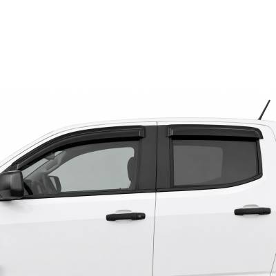 Black Horse Off Road - Black Horse Off Road [BHOR] |Tape On Rain Guard/Wind Deflectors|2015-2023 Colorado and Canyon(Crew Cab) |Smoke,4Pcs|#14-94654 - Image 6