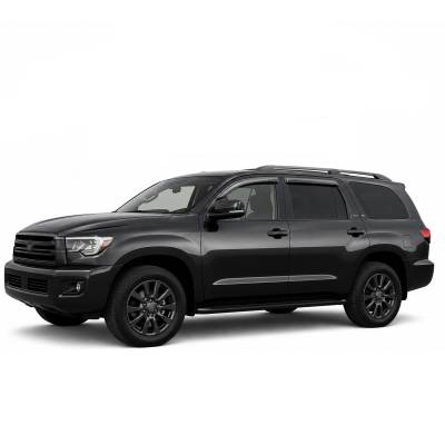 Black Horse Off Road - Black Horse Off Road [BHOR] |Tape On Rain Guard/Wind Deflectors|2008-2020 Toyota Sequoia |Smoke,4Pcs|#14-94309 - Image 2