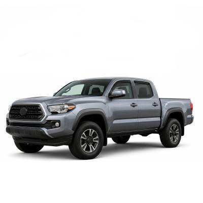 Black Horse Off Road - Black Horse Off Road [BHOR] |Tape On Rain Guard/Wind Deflectors|2005-2021 Nissan Frontier Crew Cab|Smoke,4Pcs|#14-94407 - Image 2