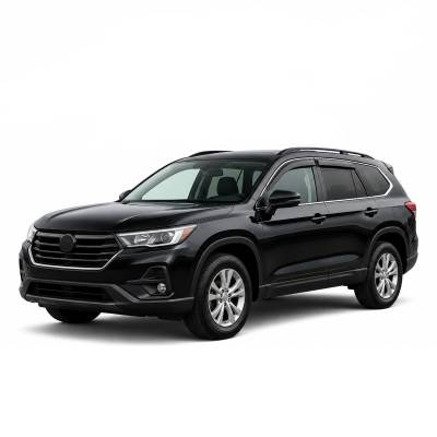 Black Horse Off Road - Black Horse Off Road [BHOR] |Tape On Rain Guard/Wind Deflectors|2015-2020 Cadillac Escalade /2015-2020 GMC Yukon /2015-2023 Chevrolet Tahoe |Smoke,4Pcs|#14-94531 - Image 2