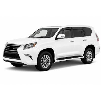 Black Horse Off Road - Black Horse Off Road [BHOR] | 3M tape-on Rain Guards / Wind Deflectors | Fits 2010-2014 Lexus GX460 |Smoke,4 pcs | #14-GX460 - Image 2