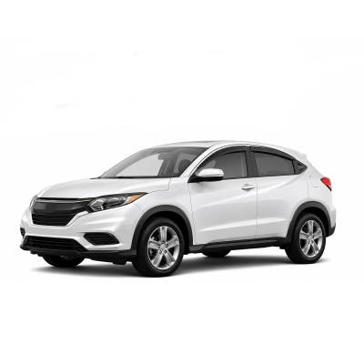 Black Horse Off Road - Black Horse Off Road [BHOR] |Tape On Rain Guard/Wind Deflectors|2016-2022 Honda HR-V |Smoke,4Pcs|#14-HOHR - Image 2