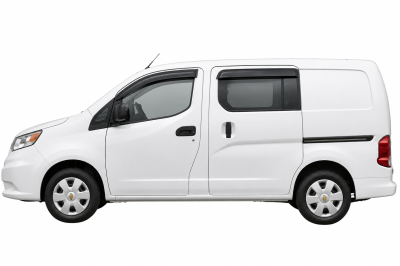 Black Horse Off Road - Black Horse Off Road [BHOR] |Tape On Rain Guard/Wind Deflectors|2014-2019 Nissan NV200 /2015-2018 Chevrolet City Express |Smoke,4Pcs|#14-NINV200 - Image 11