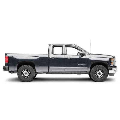 Black Horse Off Road - Black Horse Off Road [BHOR] |Tape On Rain Guard/Wind Deflectors|2019-2024 GMC Sierra 1500 Double Cab/2019-2024 Chevrolet Silverado 1500 Double Cab|Smoke,4Pcs|#140442 - Image 3