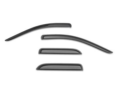 Black Horse Off Road - Black Horse Off Road [BHOR] |Tape On Rain Guard/Wind Deflectors|2019-2024 Ram 1500 Quad Cab|Smoke,4Pcs|#140542 - Image 13