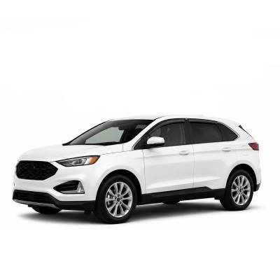 Black Horse Off Road - Black Horse Off Road [BHOR] |Tape On Rain Guard/Wind Deflectors|2015-2024 Ford Edge |Smoke,4Pcs|#140660 - Image 2