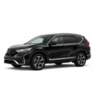 Black Horse Off Road - Black Horse Off Road [BHOR] |Tape On Rain Guard/Wind Deflectors|2017-2022 Honda CR-V |Smoke,4Pcs|#140738 - Image 2