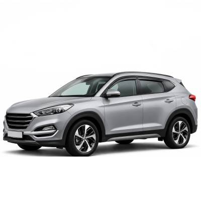 Black Horse Off Road - Black Horse Off Road [BHOR] |Tape On Rain Guard/Wind Deflectors|2010-2015 Hyundai Tucson |Smoke,4Pcs|#140807 - Image 2